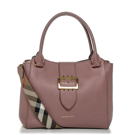 burberry medium buckle tote in pink|burberry soft grain calfskin tote.